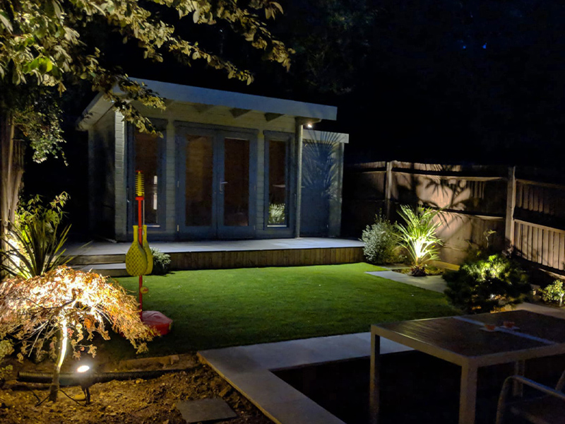 anti glare garden lighting in buckinghamshire